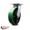 Service Caster 8 Inch Heavy Duty Green Poly on Cast Iron Swivel Caster with Ball Bearing SCC SCC-35S820-PUB-GB - alternate 3